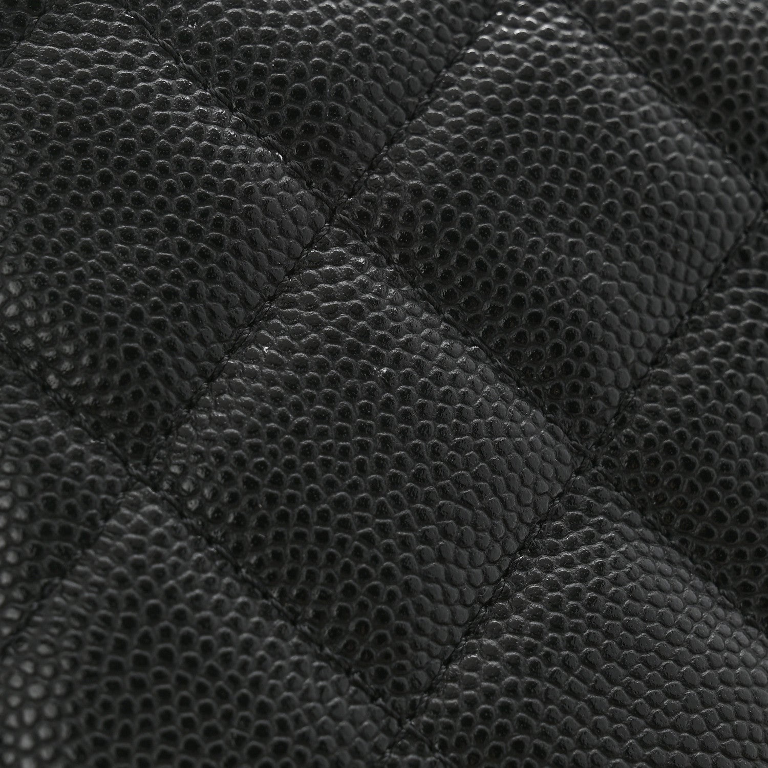 Chanel Caviar Quilted Small Cosmetic Case Black 9 of 10