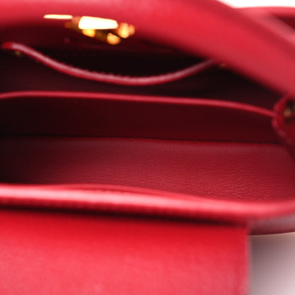Louis Vuitton Taurillon Mini Capucines Scarlet 5 of 15