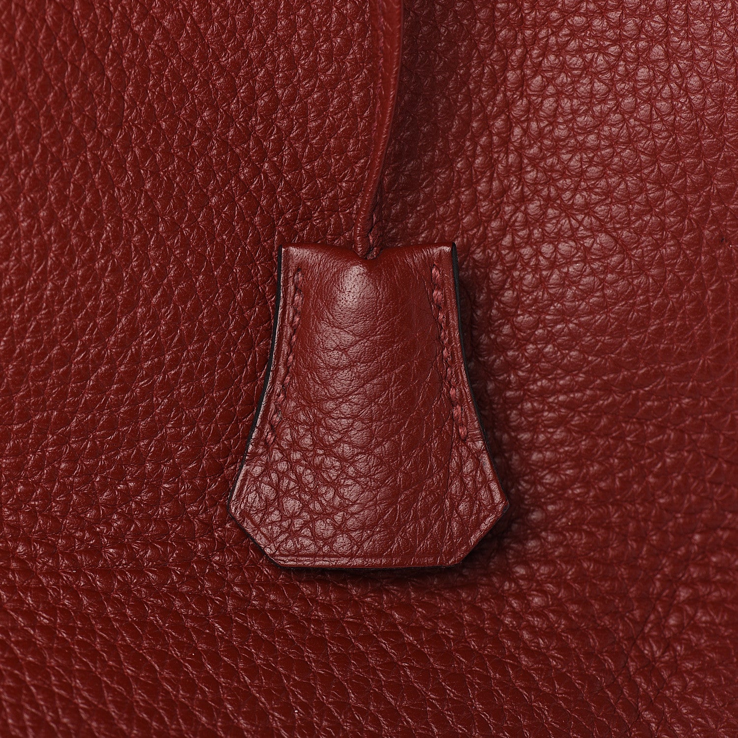 Hermes Taurillon Clemence Retourne Kelly 32 Rouge H 12 of 35