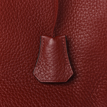 Hermes Taurillon Clemence Retourne Kelly 32 Rouge H 12 of 35