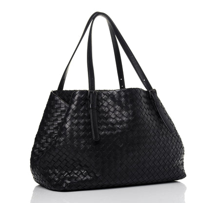 Bottega Veneta Nappa Intrecciato Medium Cesta Tote Black 3 of 18