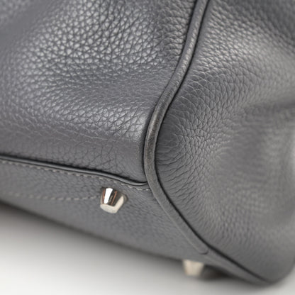 Marc Jacobs Pebbled Calfskin Gotham Bauletto Satchel Grey 12 of 16