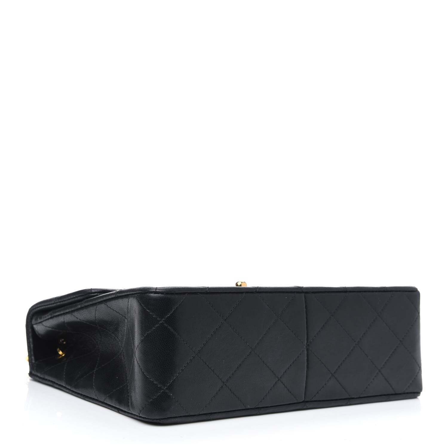 Chanel Lambskin Quilted Small Single Flap Black 4 of 4
