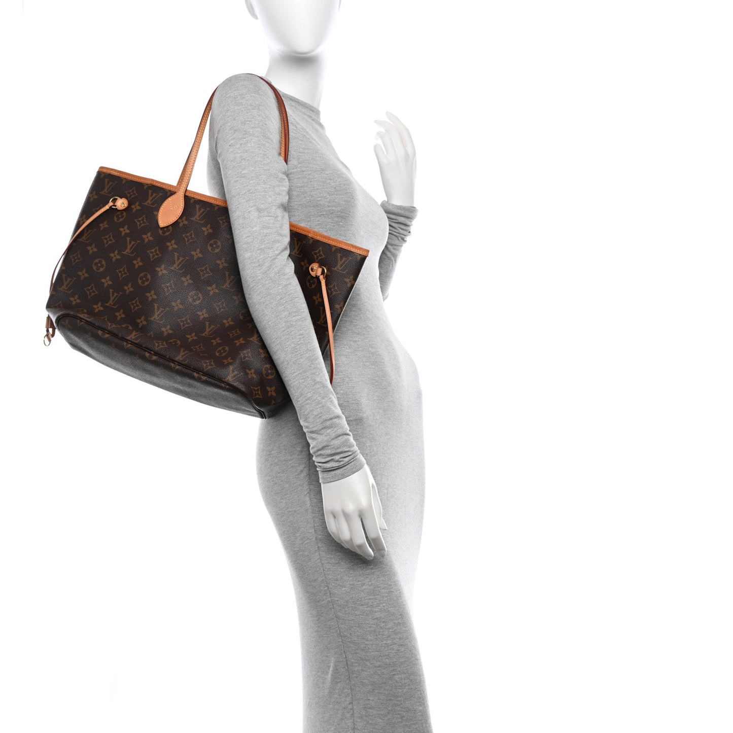 LOUIS VUITTON Monogram Neo Neverfull MM Pivoine