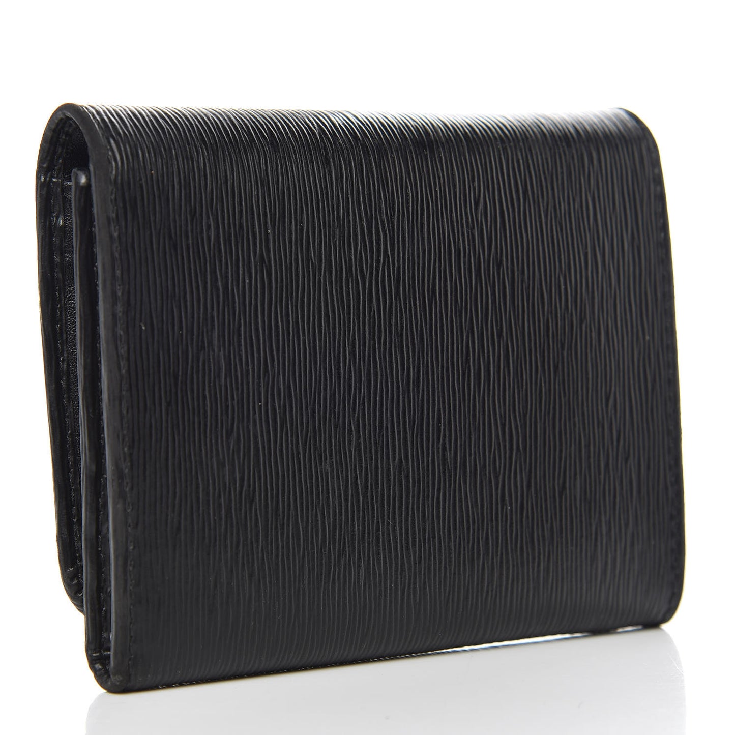 Vitello Move Tri-Fold Compact Wallet Black
