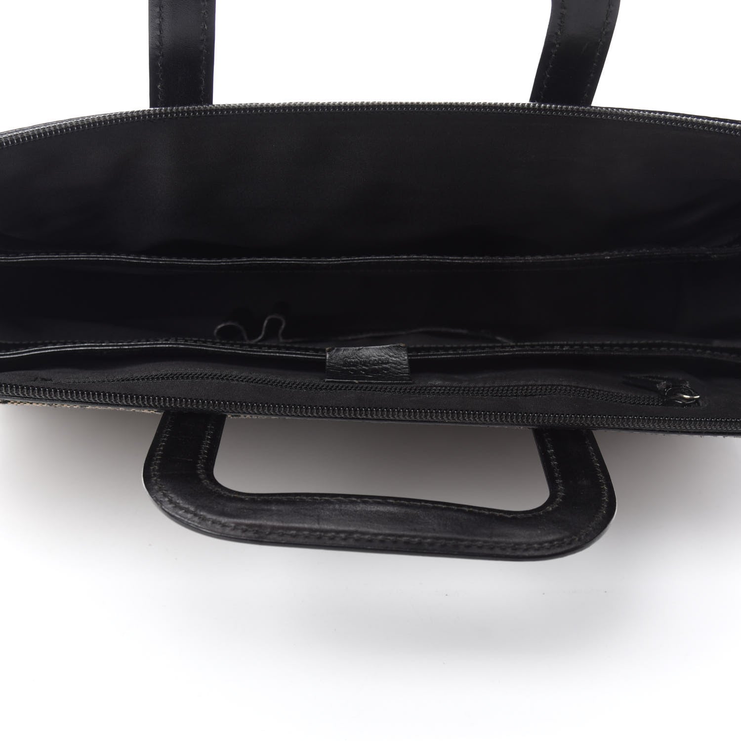 Gucci Monogram Briefcase Black 5 of 15