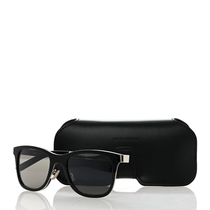 Saint Laurent Acetate Square Sunglasses SL 51 Black 8 of 8