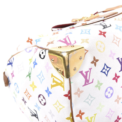Louis Vuitton Monogram Multicolor Speedy 30 White 5 of 12