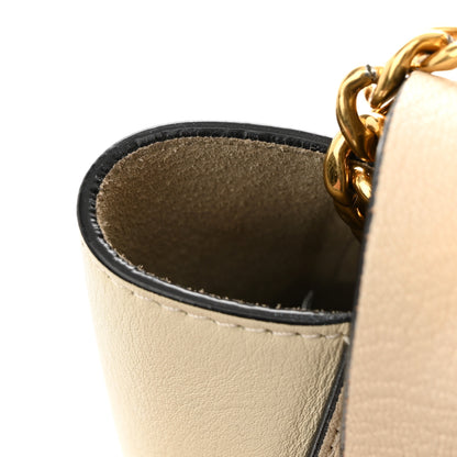 Chloe Grained Lambskin Drew Crossbody Beige 12 of 12