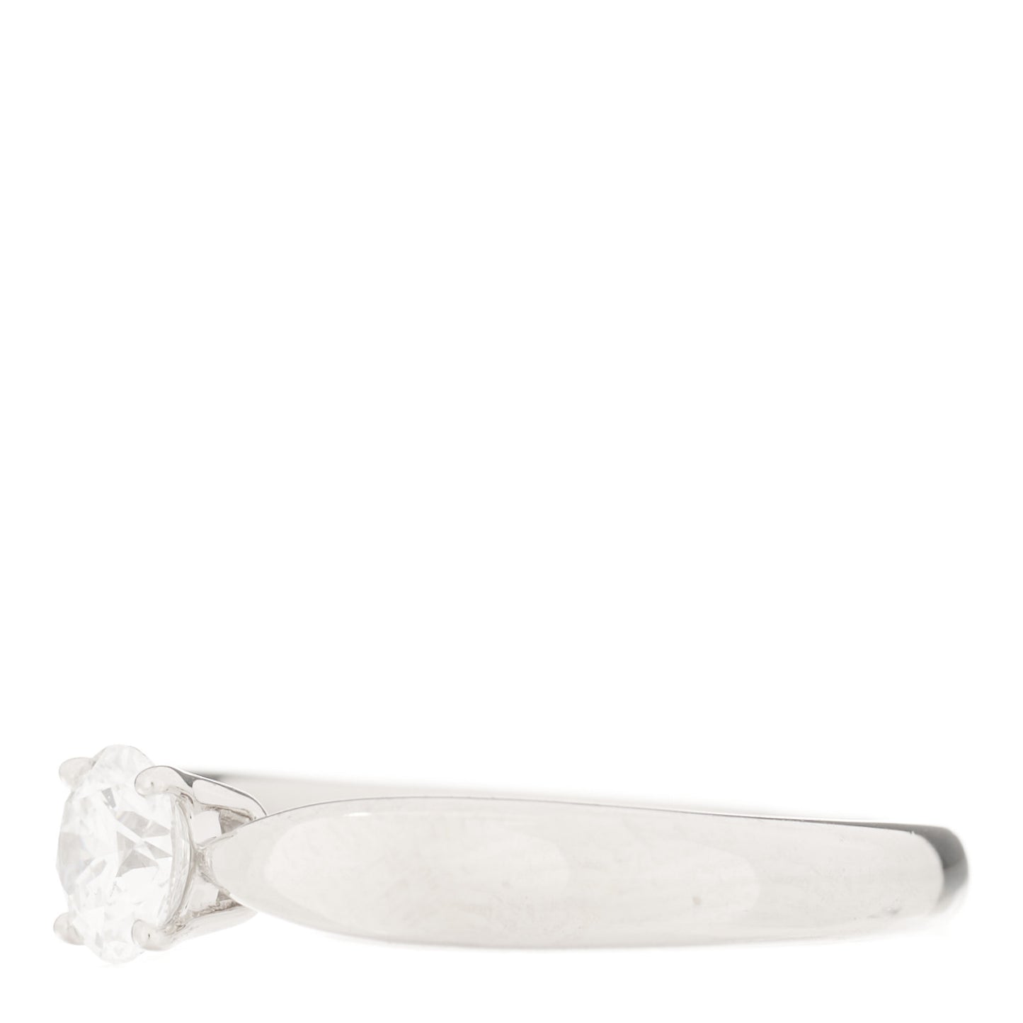 Platinum Diamond .32ct Harmony Solitaire Engagement Ring 46 3.75