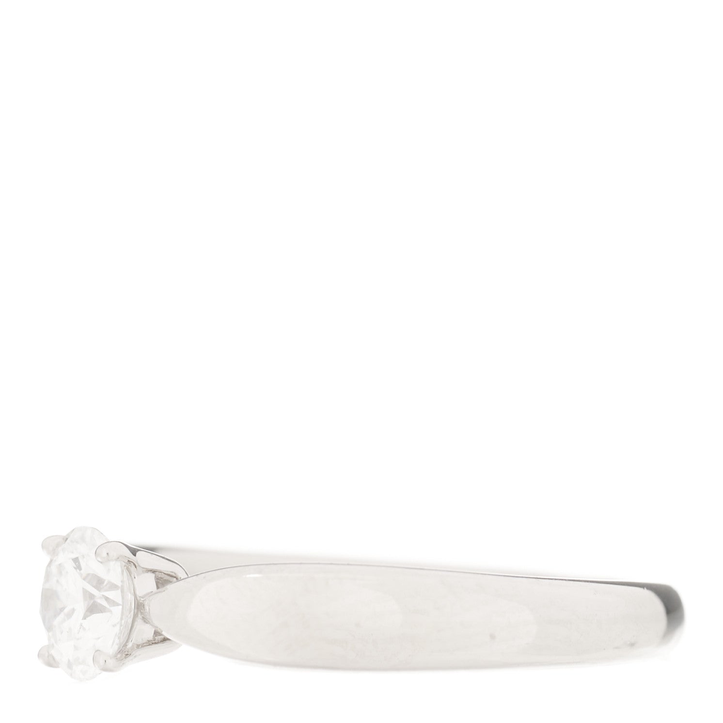 Tiffany Platinum Diamond .32ct Harmony Solitaire Engagement Ring 46 3.75 3 of 4