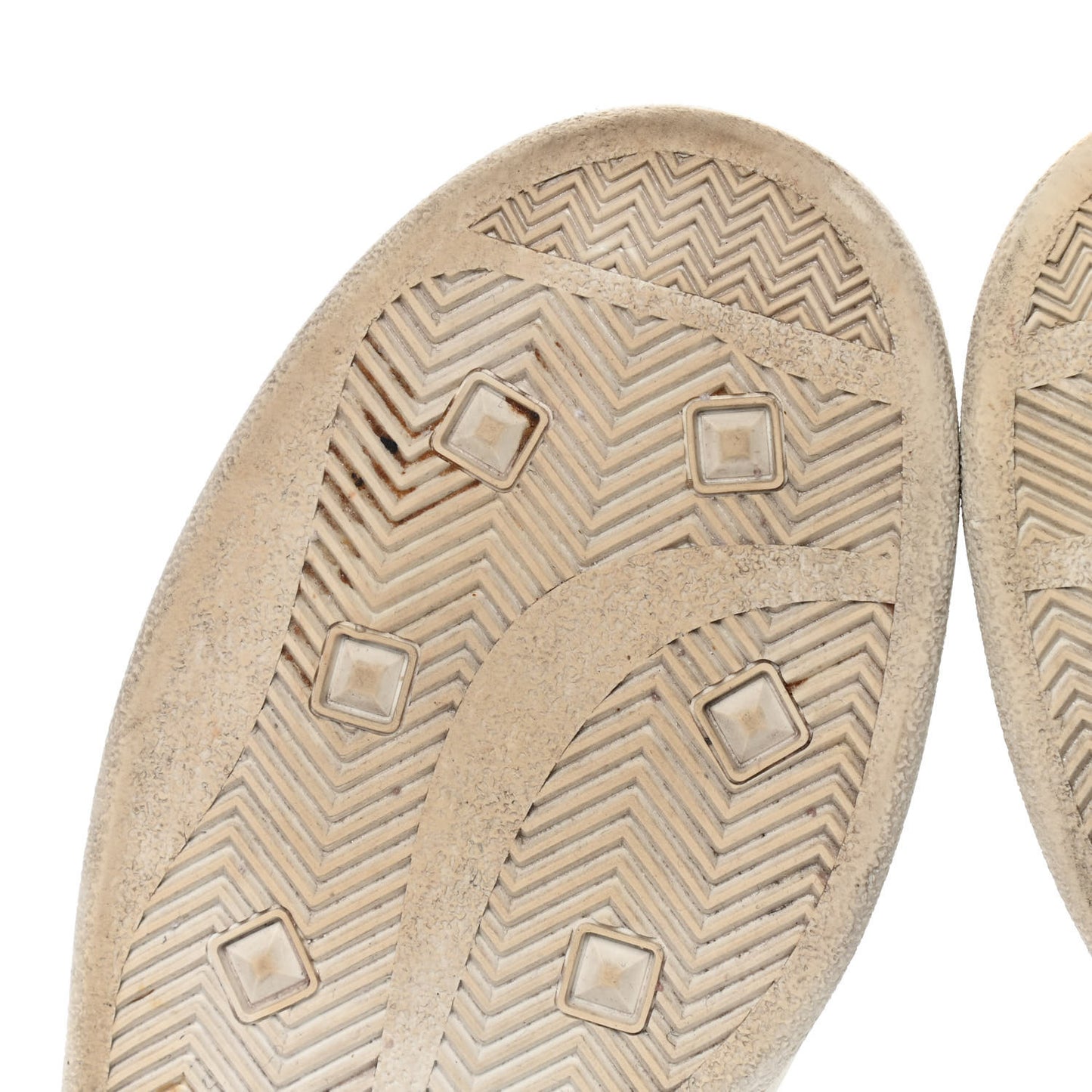 Calfskin Womens Backnet Sneakers 37.5 White