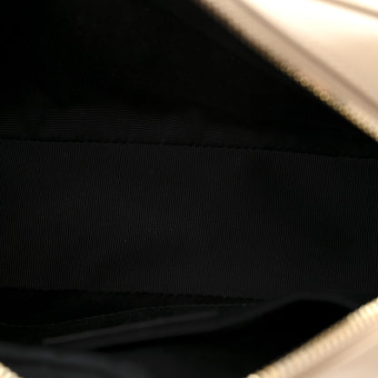 Saint Laurent Calfskin Matelasse Monogram Lou Camera Bag Dark Beige 5 of 10
