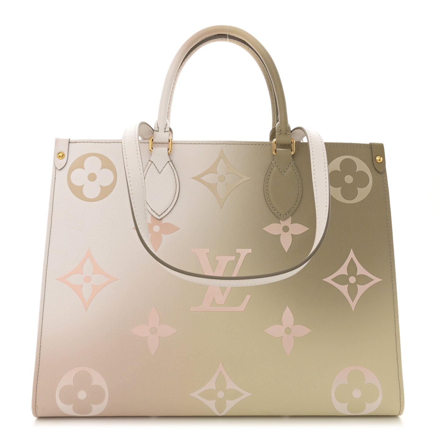Monogram Giant Spring In The City Onthego MM Sunset Kaki