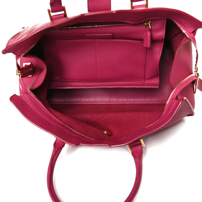 Saint Laurent Calfskin Medium Classic Y Cabas Fuchsia 8 of 34