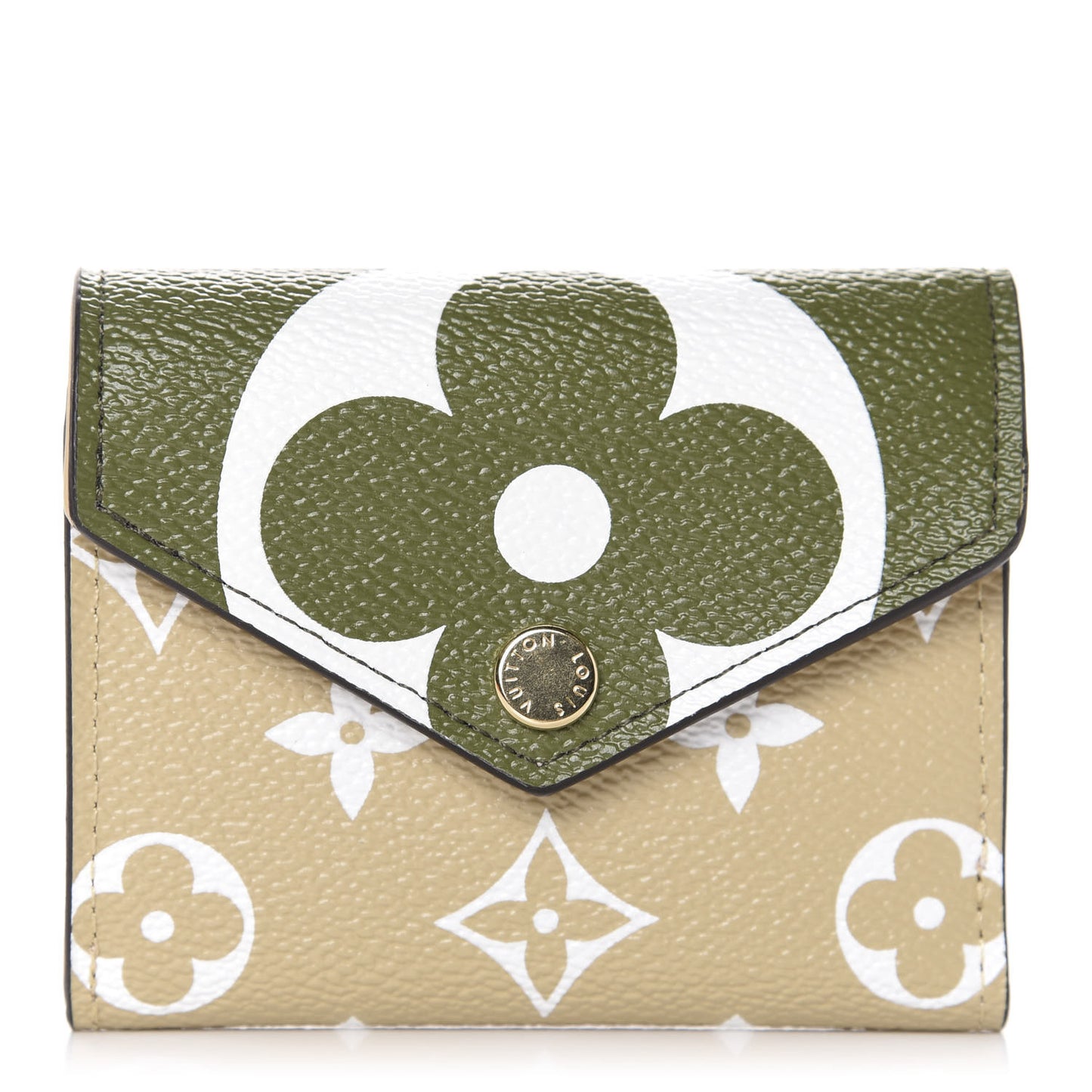 Monogram Giant Zoe Wallet Kaki