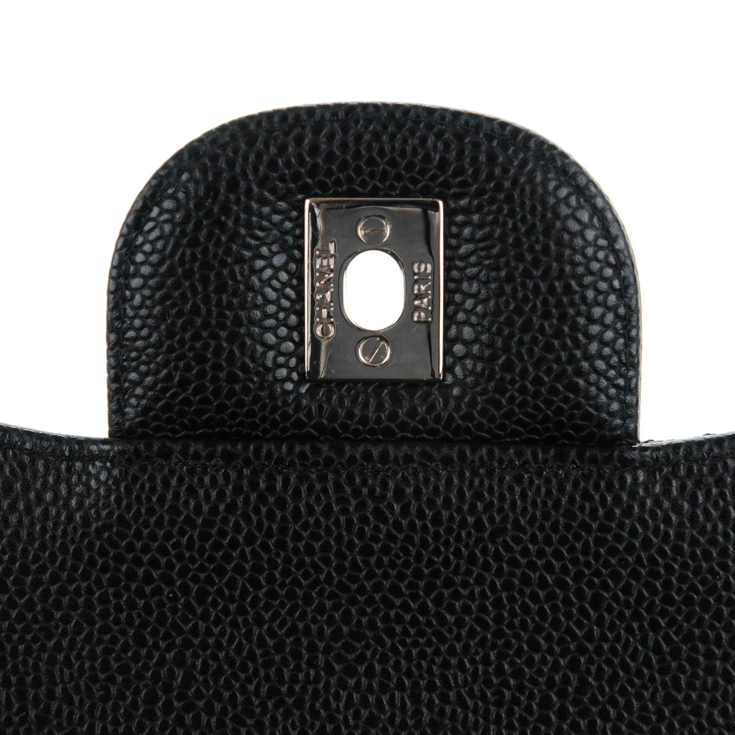 Chanel Caviar Quilted Jumbo Double Flap Black 6 of 8