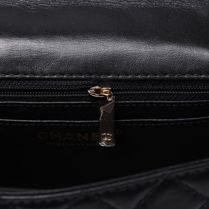 Chanel Aged Calfskin Quilted 2.55 Reissue Mini Flap Black 8 of 15