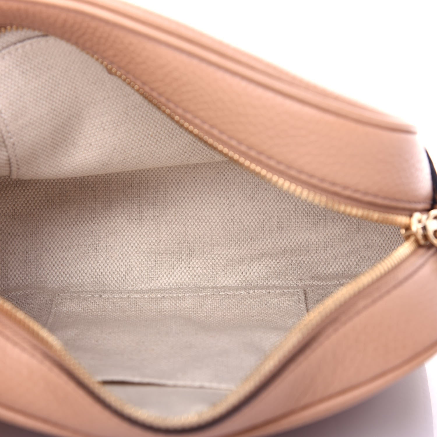 Gucci Pebbled Calfskin Small Soho Disco Bag Camelia 5 of 11