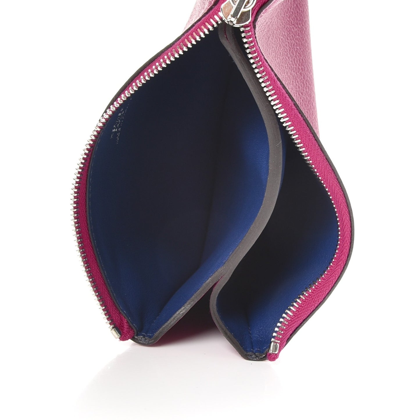 Evercolor Small Atout Pouch Rose Pourpre Bleu Saphir
