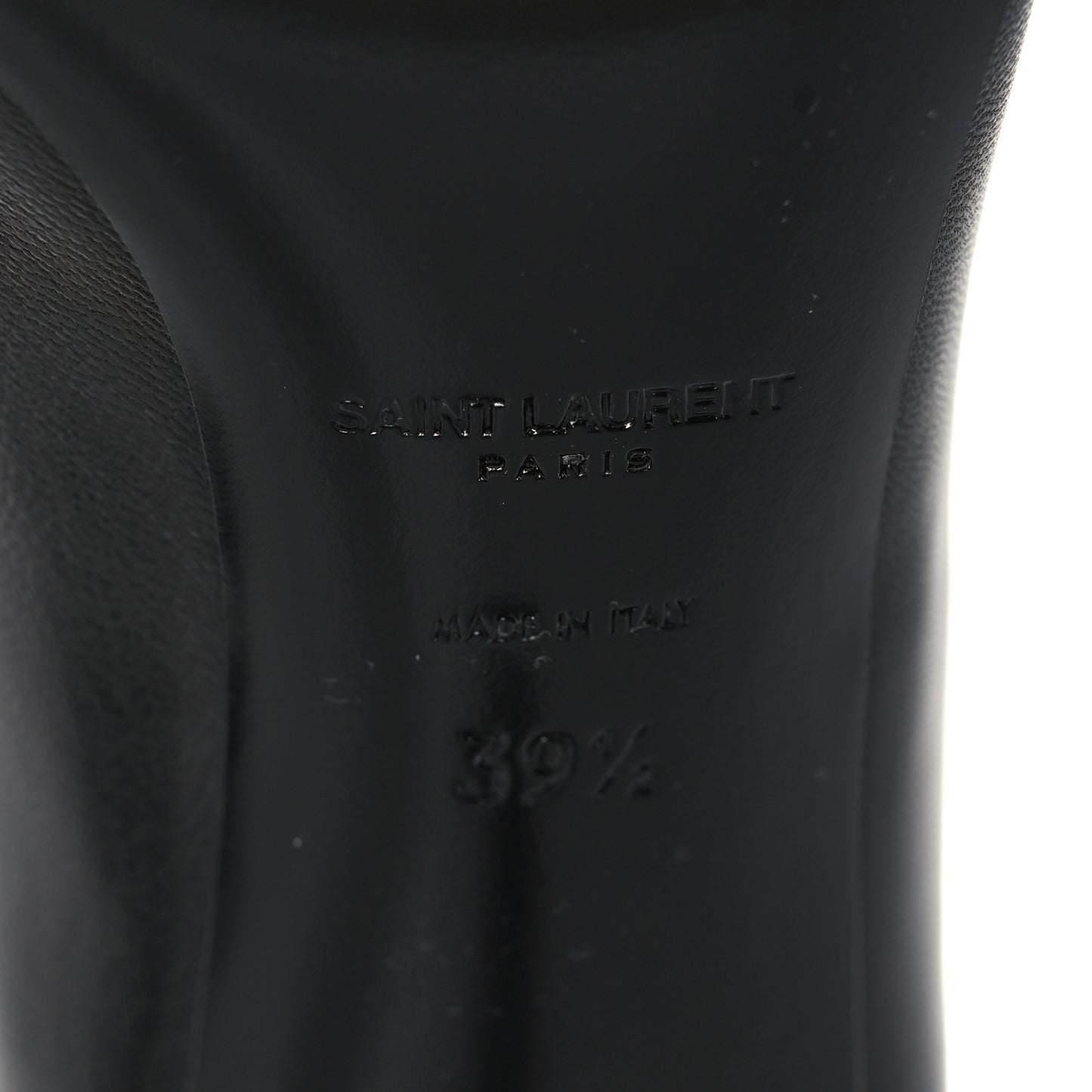 Calfskin Anja 85 Pumps 39.5 Black