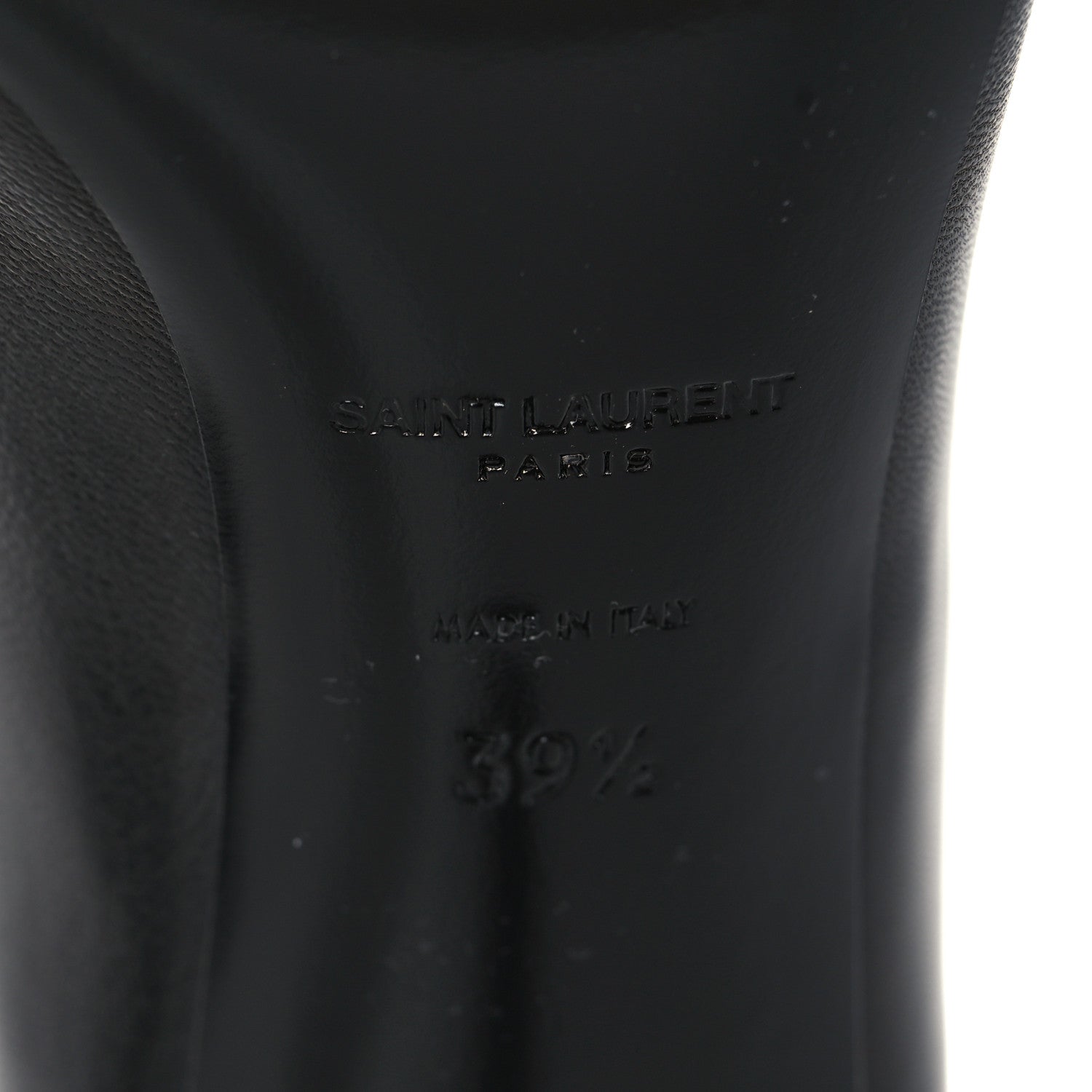 Saint Laurent Calfskin Anja 85 Pumps 39.5 Black 7 of 9