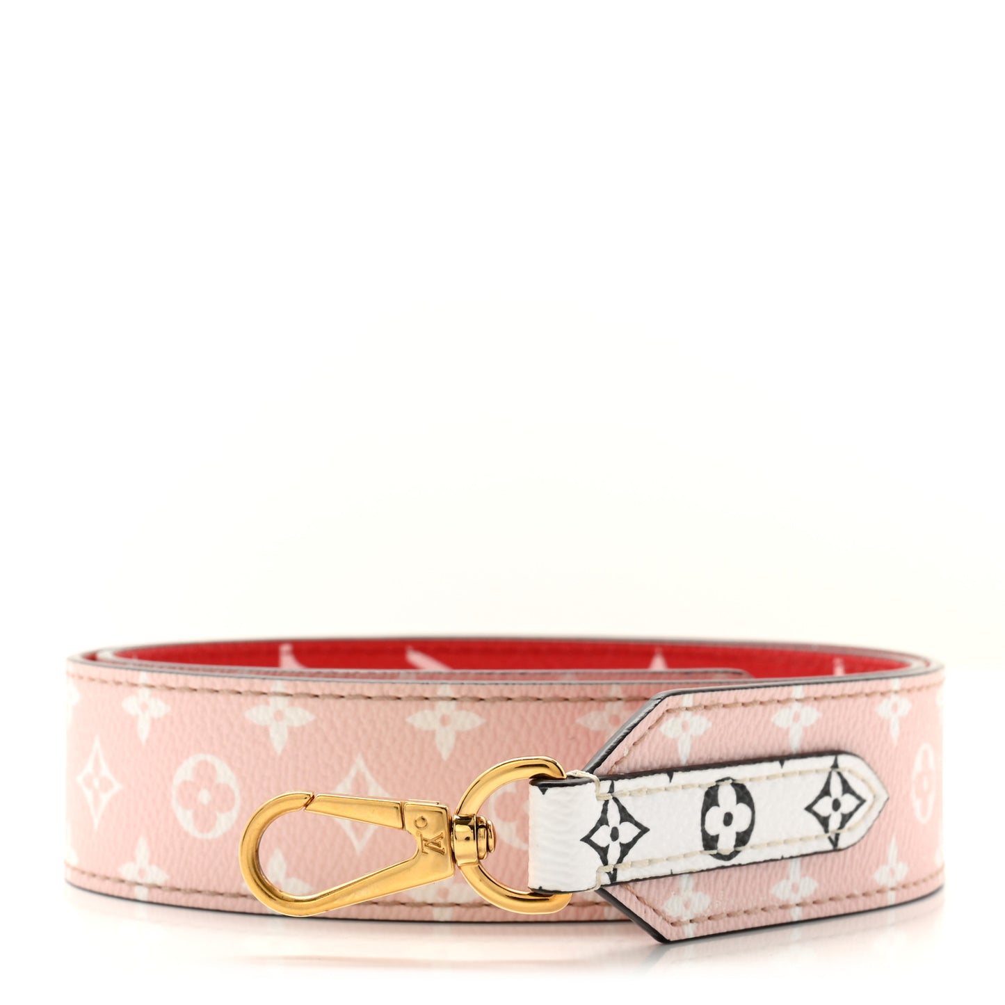 Monogram Giant Bandouliere Shoulder Strap Rouge