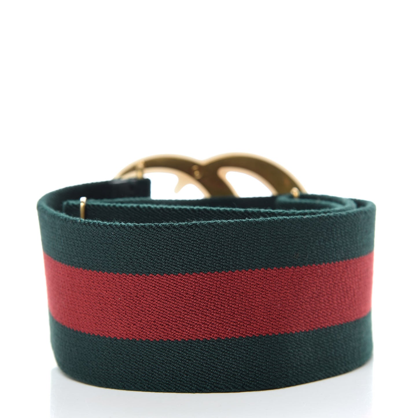 Web Elastic Plexiglass GG Marmont Belt 70 28 Red Green