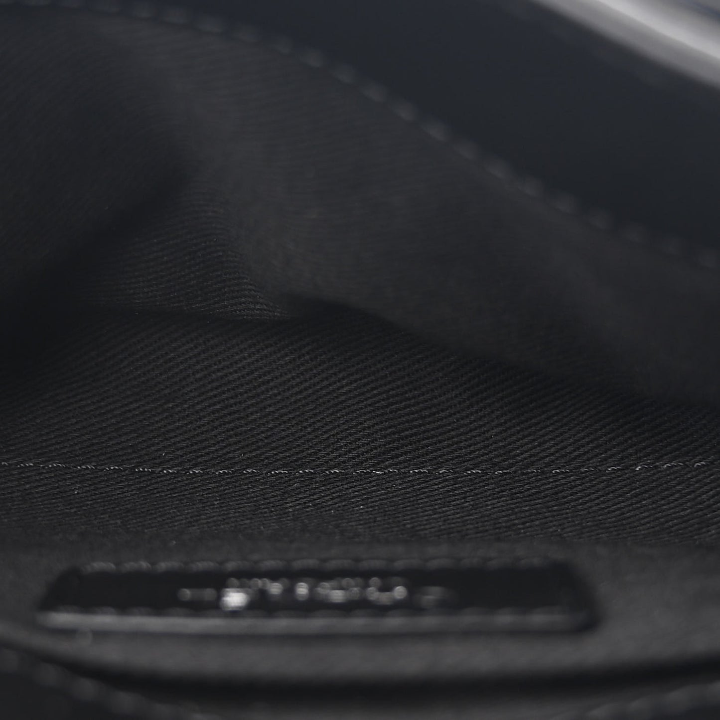 Calfskin Quilted CC Uniform Flap Belt Bag Black