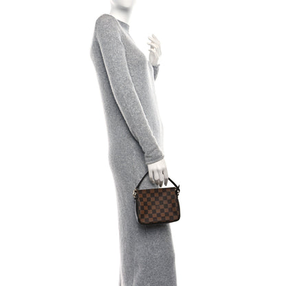 Louis Vuitton Damier Ebene Trousse Make Up Bag Pochette 2 of 9