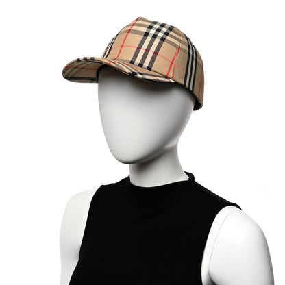 Burberry Cotton Vintage Check Baseball Hat L Archive Beige 2 of 10