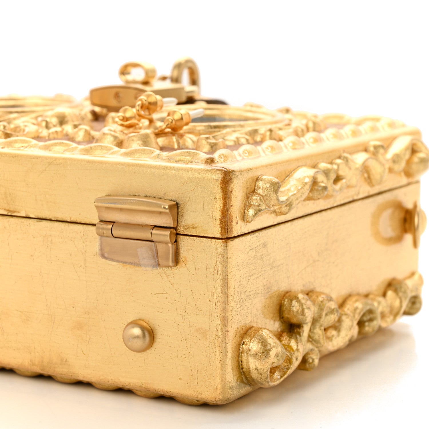 Dolce & Gabbana DOLCE & GABBANA Velvet Dolce Mirror Box Regine Gold 9 of 11