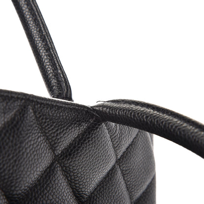 Chanel Caviar Quilted Medallion Tote Black 8 of 8