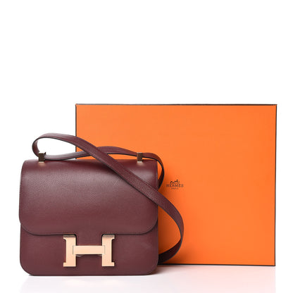 Hermes Evercolor Constance 24 Bordeaux 25 of 25