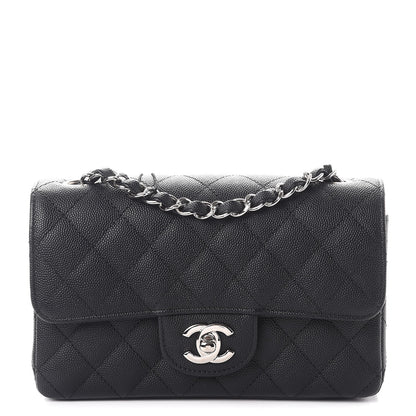 Chanel Caviar Quilted Mini Rectangular Flap Black 1 of 8