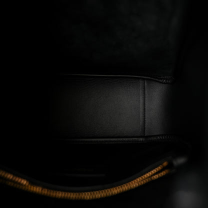 Saint Laurent Grained Calfskin Small Le 5 A 7 Soft Hobo Black 5 of 11