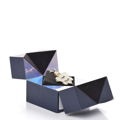 Christian Dior Crystal Bee Kaws Brooch Gold 5 of 5