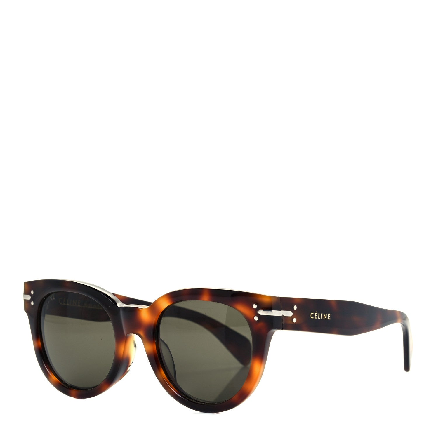 Celine Acetate Sunglasses CL 41047/S Havana 1 of 7