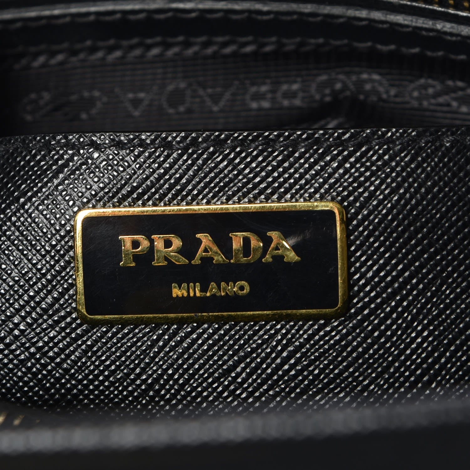 Prada Saffiano Lux Open Promenade Tote Black 7 of 9