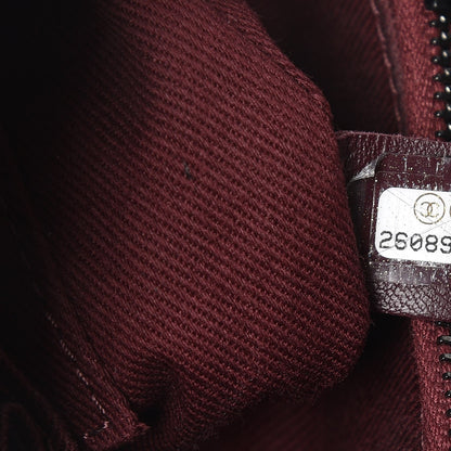 Chanel Caviar Chevron Quilted Small Coco Handle Flap So Black 7 of 8