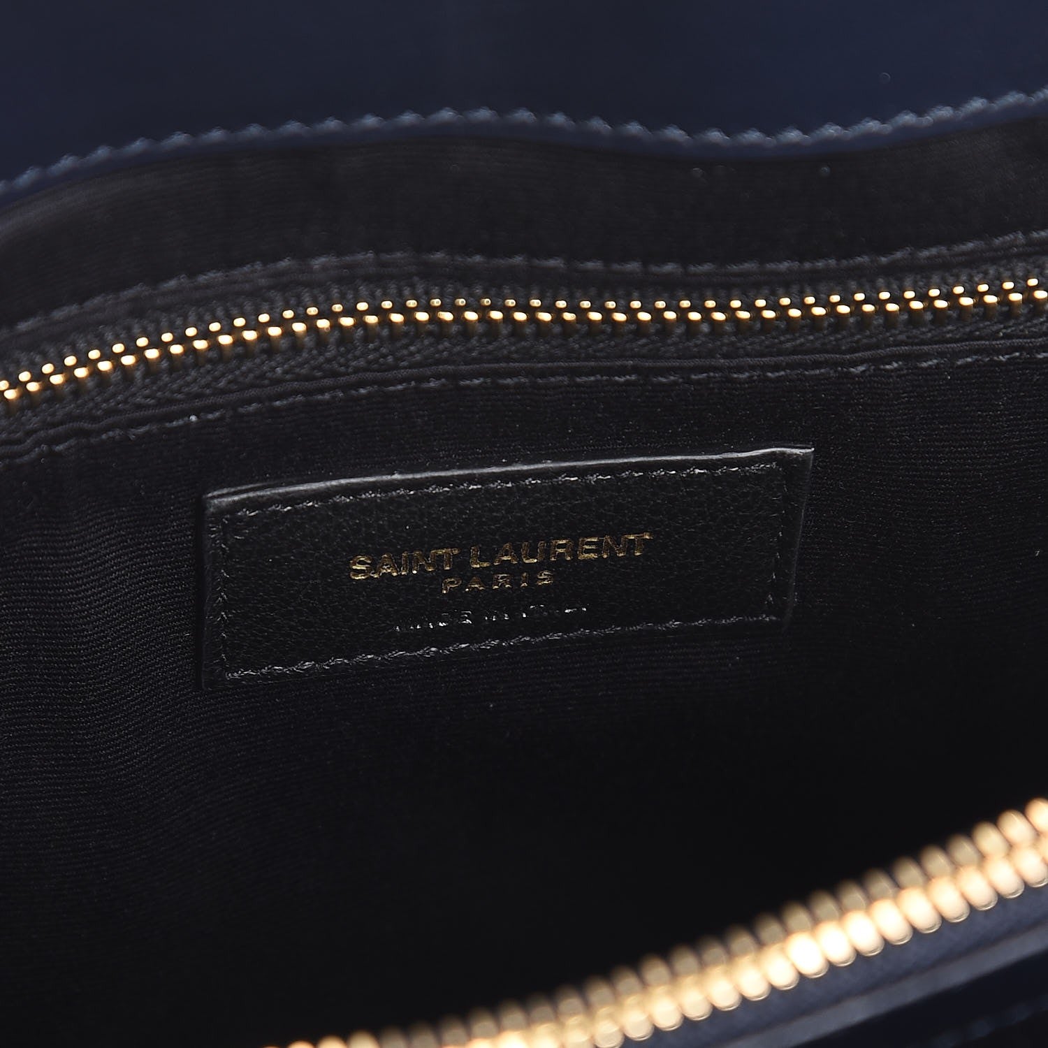 Saint Laurent Calfskin Y Quilted Monogram Medium Loulou Chain Satchel Medium Blue 7 of 8