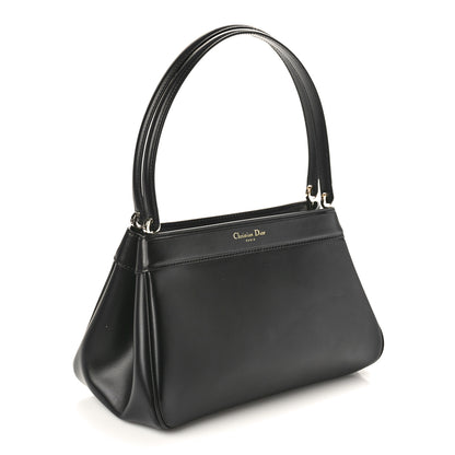 Christian Dior Calfskin Medium Key Shoulder Bag Black 2 of 8