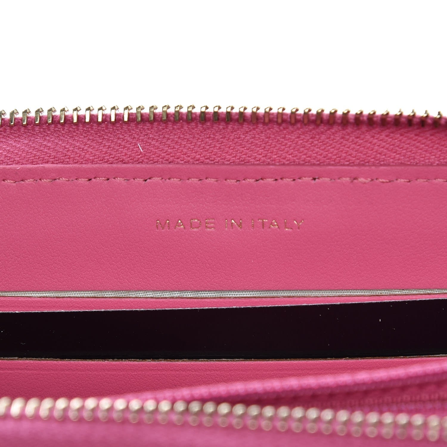 Chanel Caviar Quilted Small Zip Around Wallet Pink 7 of 9
