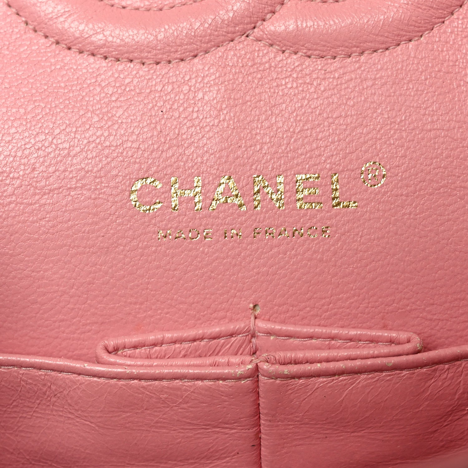 Chanel Caviar Quilted Medium Double Flap Pink 5 of 9