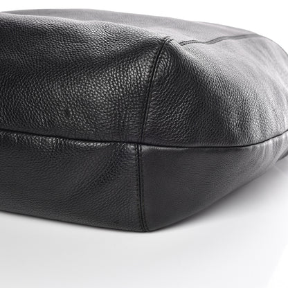 Gucci Calfskin Large Techno Horsebit Hobo Black 6 of 25