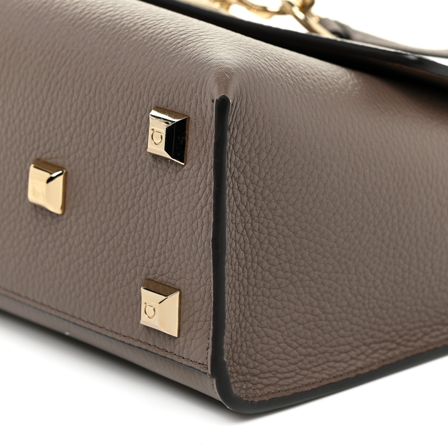 Salvatore Ferragamo Calfskin Small The Studio Crossbody Bag Caraway Seed 7 of 17