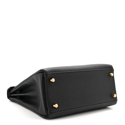 Hermes Togo Kelly Retourne 25 Black 4 of 11