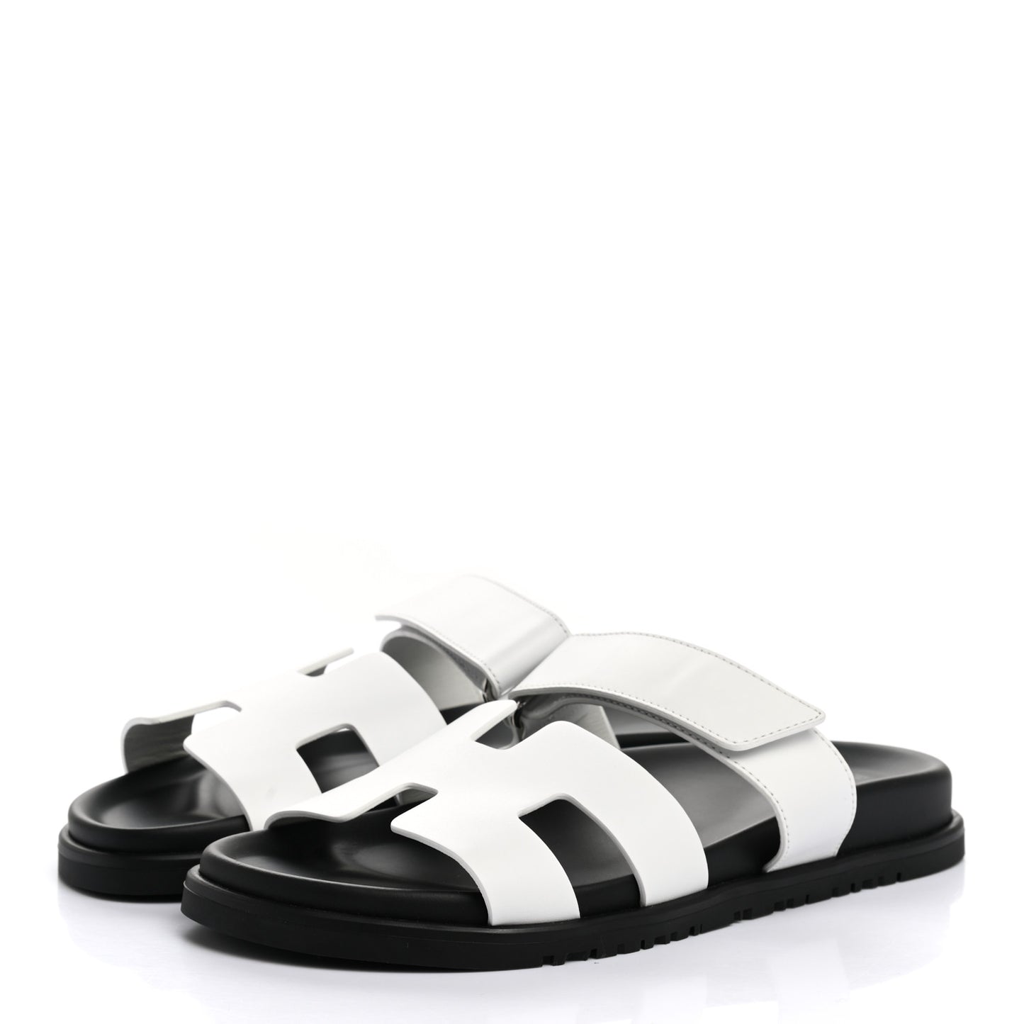 Calfskin Womens Chypre Sandals 39 White