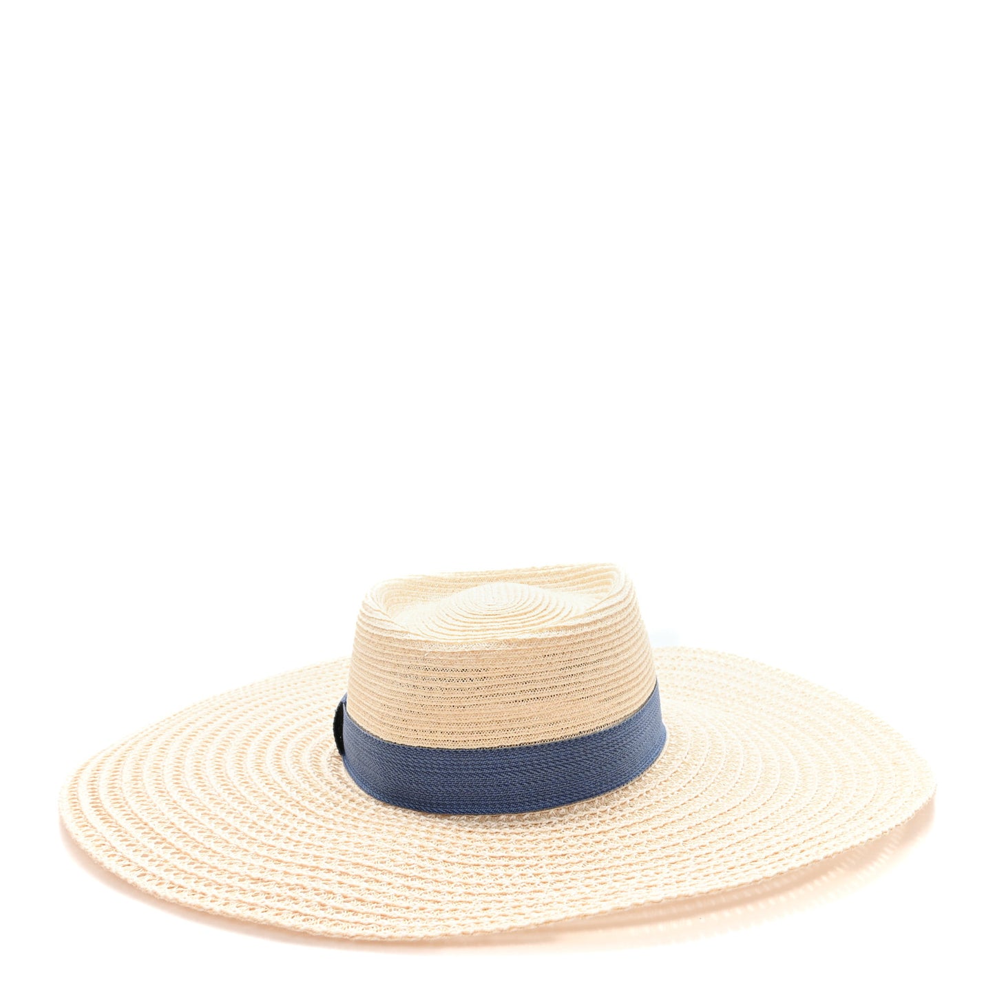 Straw Chapeau Kalliope Pierce Hat 57 Naturel Light Indigo
