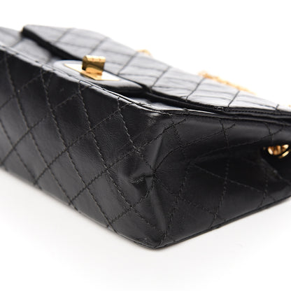 Chanel Aged Calfskin Quilted 2.55 Reissue Mini Flap Black 8 of 10